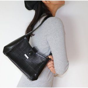 Vintage Bally Leather Shoulder Bag